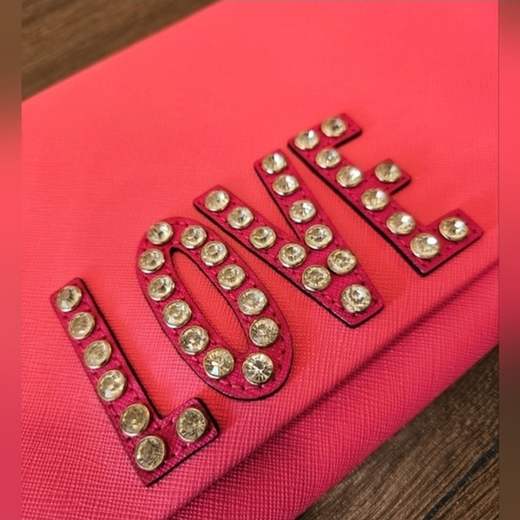 💕Kate Spade STORYBOOK Lining LOVE Clutch NWOT - Picture 12 of 16